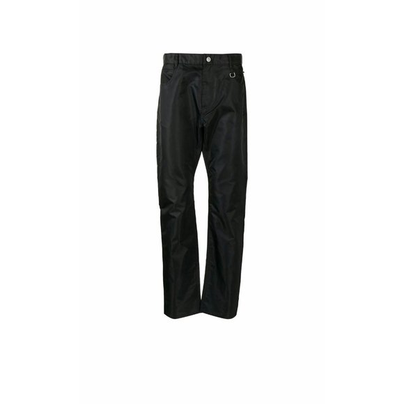 1017 ALYX 9SM Straight-leg satin-shell trousers - Picture 1 of 8